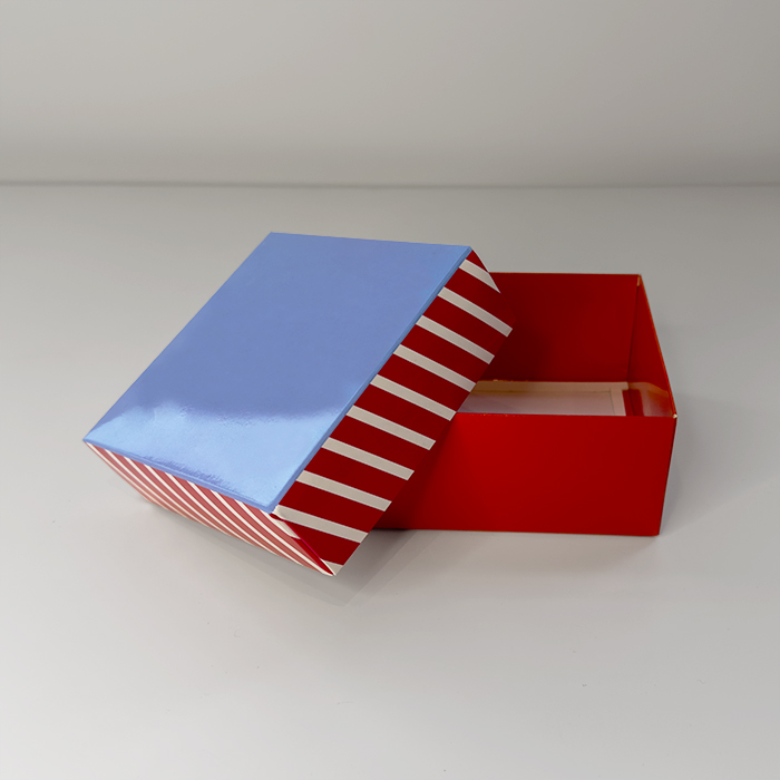 CAJA ROJA CELESTE